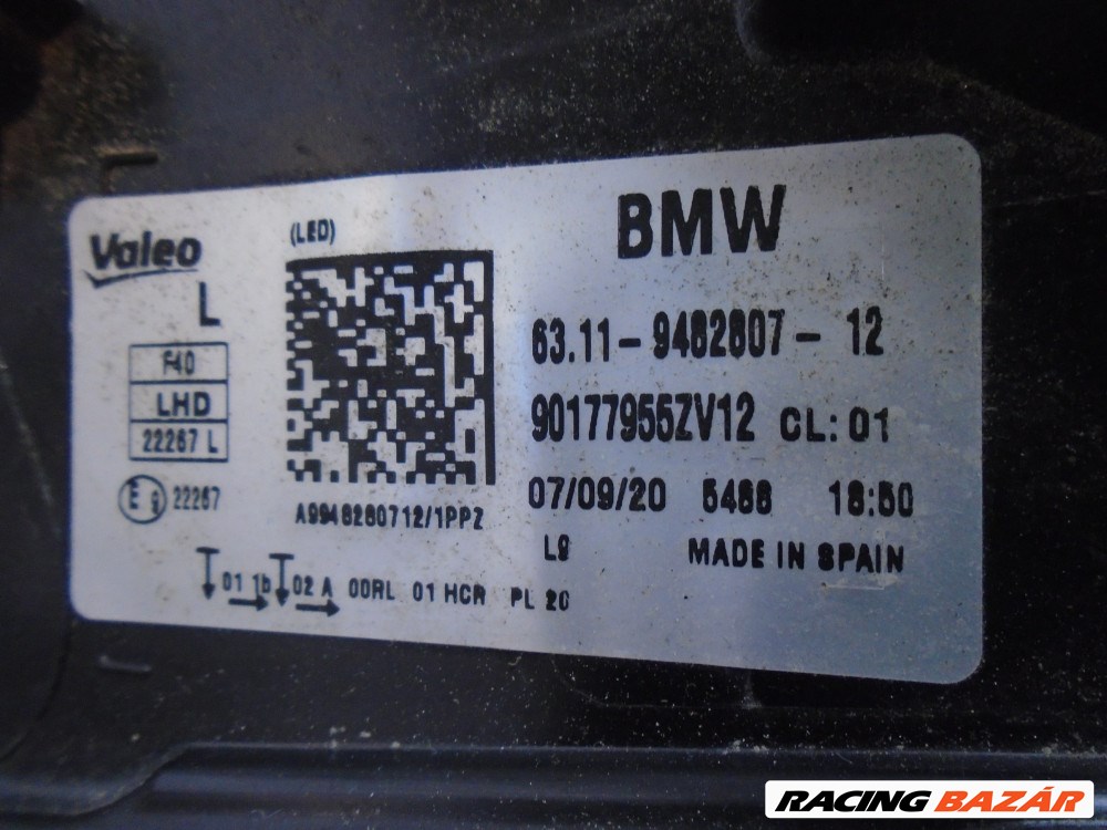 [GYÁRI ÚJSZERŰ] BMW - LED fényszóró pár / 1-es/ F40 (Ár/DB) 7. kép